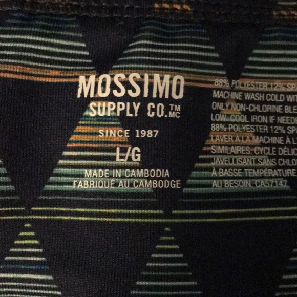 Mossimo Triangle Print Large Leggings - Picture 2 of 3